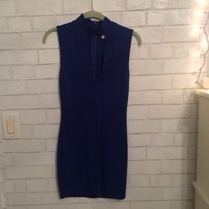 Royal Blue Evening Cocktail Dress