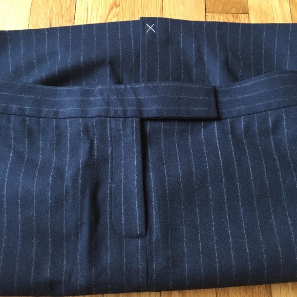 J. Crew pinstripe wool skirt - Picture 3 of 6