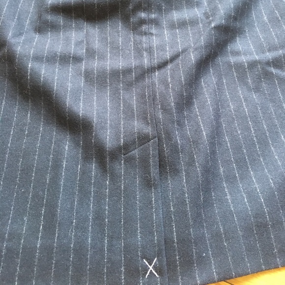 J. Crew pinstripe wool skirt - Picture 5 of 6