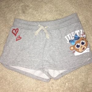 Gray Justice mini shorts!