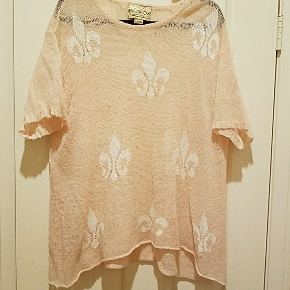 Wildfox white lab sweater