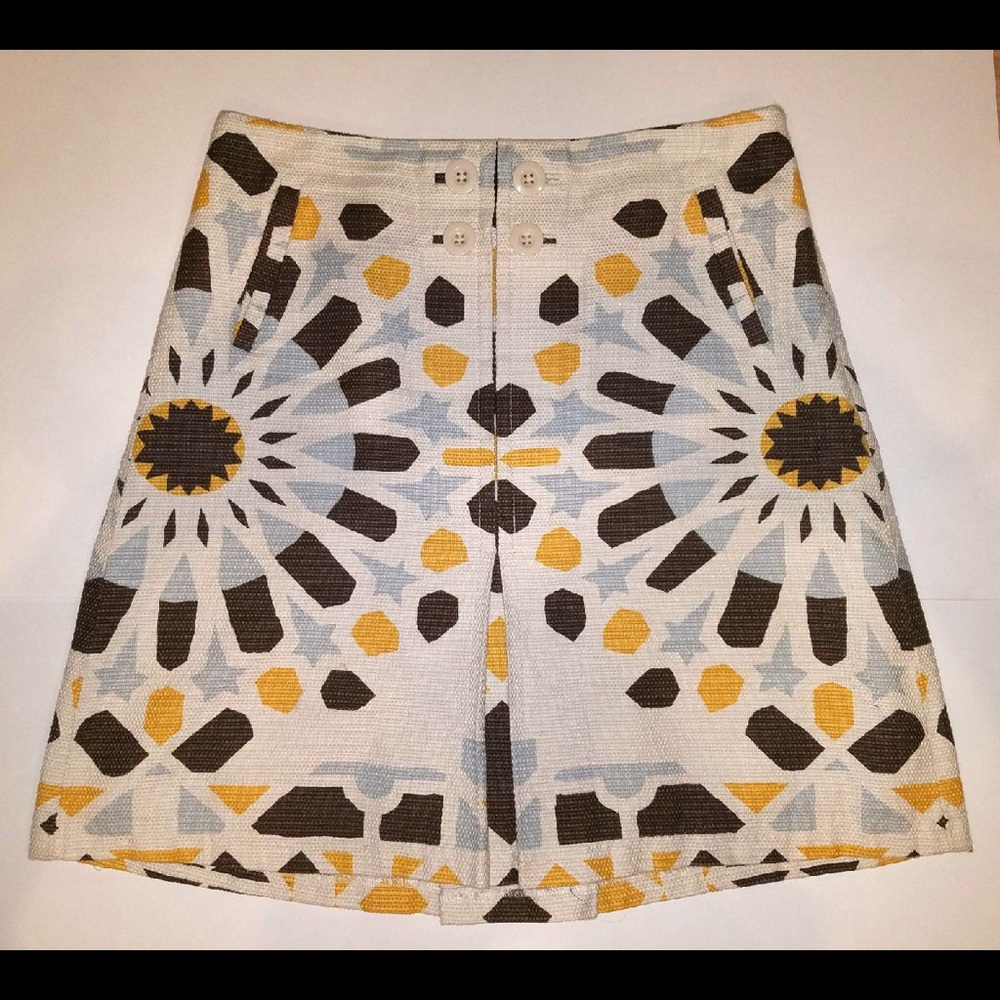 Anthropologie Printed Skirt