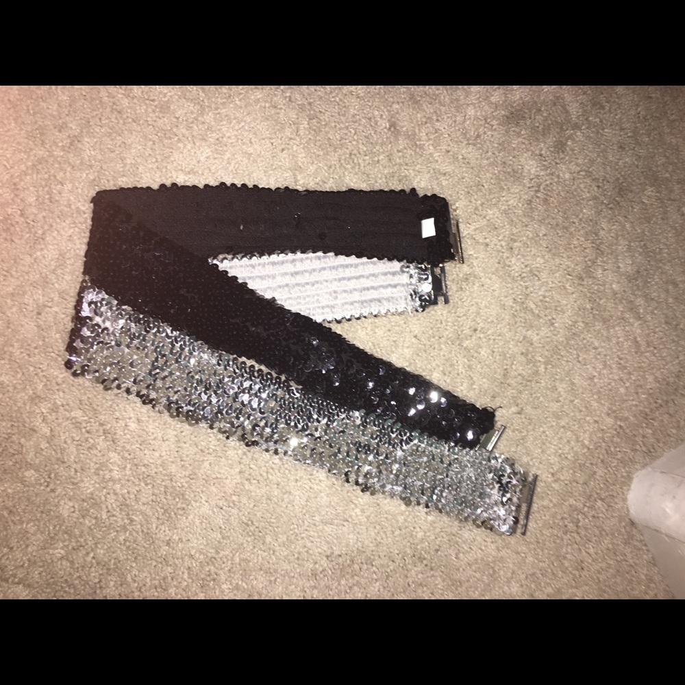 Bundle of sparkly belts