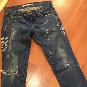 J Brand Low Rise Palette Jeans size 24