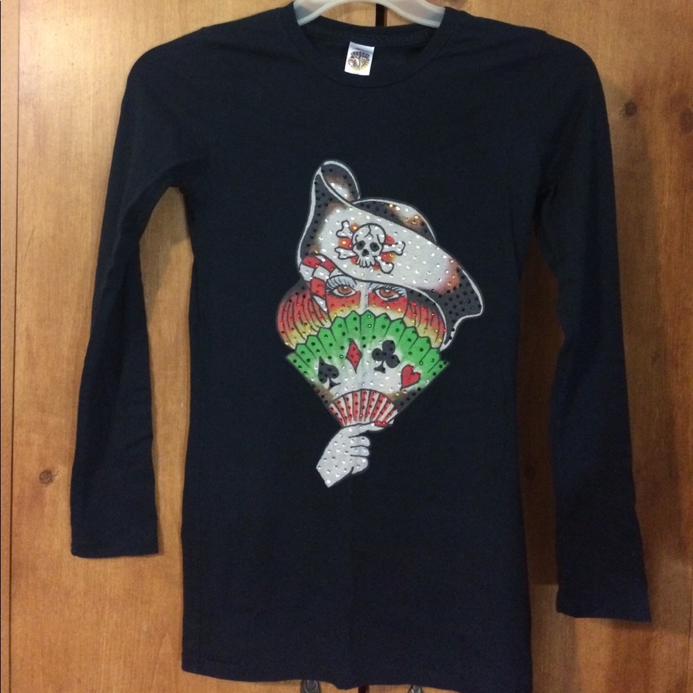 Ed Hardy long sleeve shirt, size Medium