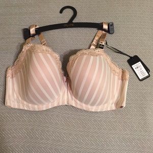 City Chic Fifi Contour Bra in Latte