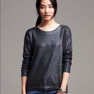 Banana Republic Metallic Sweater