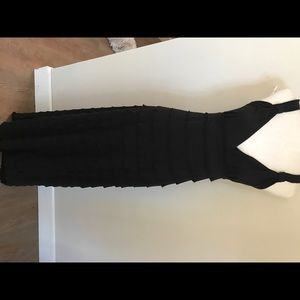 NWOT Max Studio Black Layered Maxi Dress 🖤