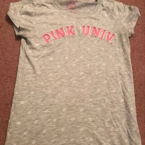 Pink University T Shirt