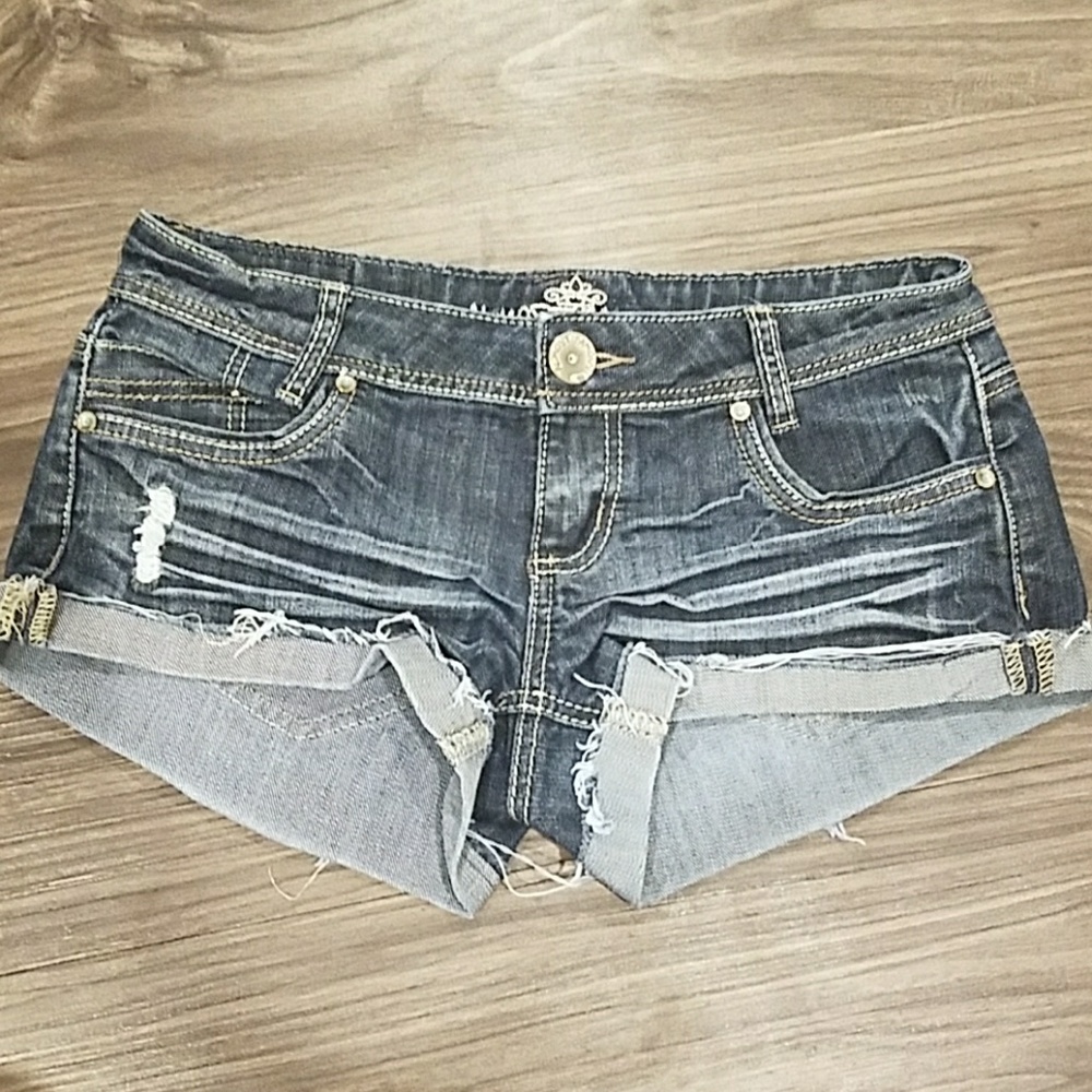 Dark Wash Shorts
