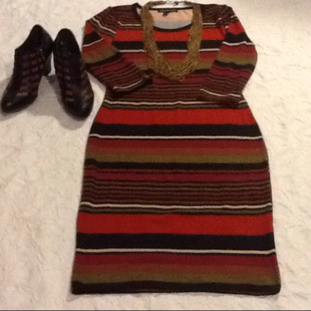 Super lightweight sweater dress, super cute on.