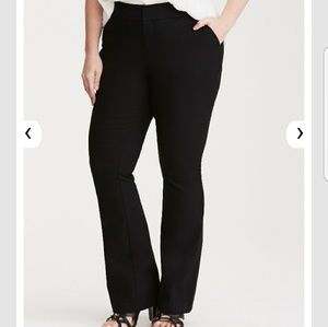 Torrid slim boot pant - black