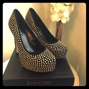 Bebe Savannah Black with studs