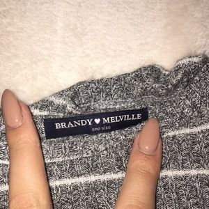 NWOT Brandy Melville Striped Long Sleeve Shirt