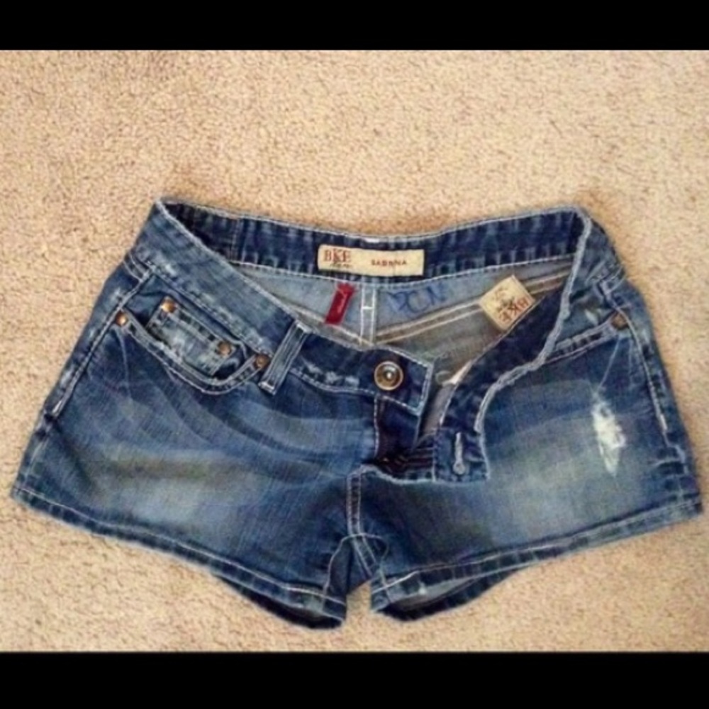 Denim shorts from The Buckle