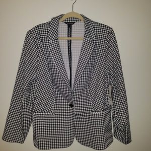 Houndstooth Blazer