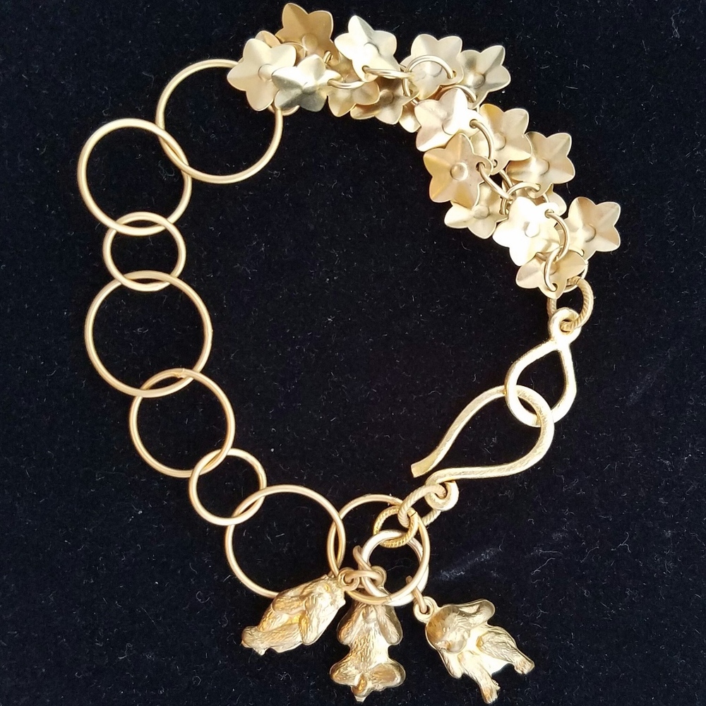 See, Speak, Hear No Evil Monkey Bracelet