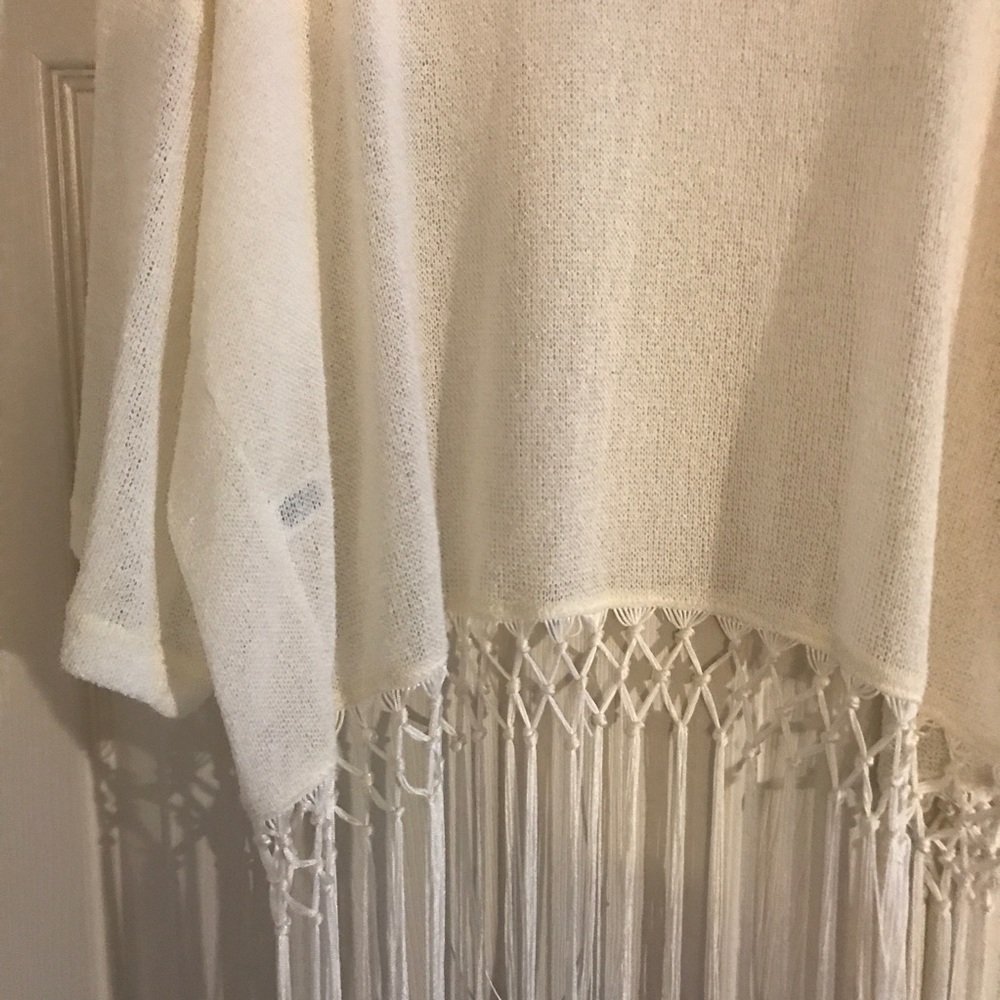 Sold! Summer kimono style cardigan with fringes - Picture 3 of 6