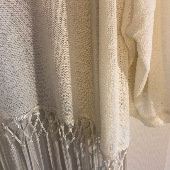 Sold! Summer kimono style cardigan with fringes - Picture 5 of 6