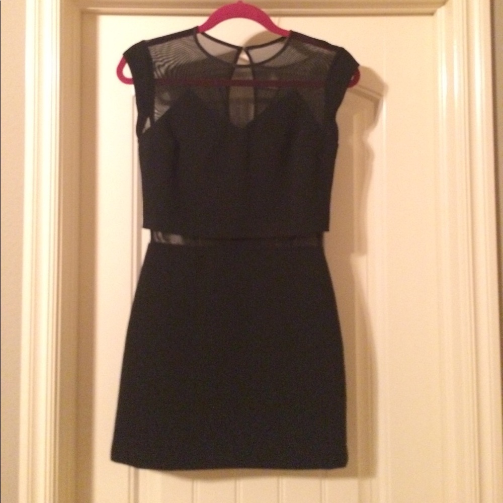 Express Black Cocktail Dress