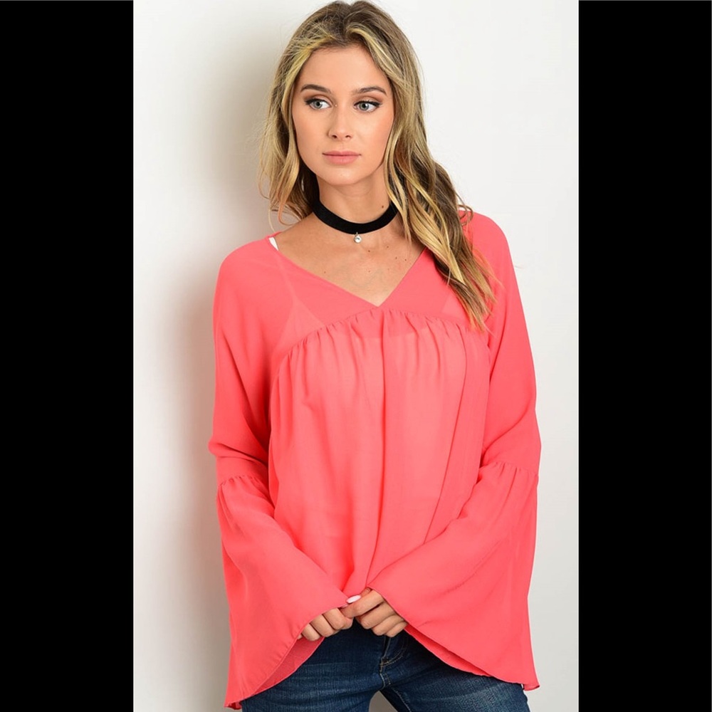 🎊CLOSING!! SEE AD☝🏻🎊🌺🌺Woven Chiffon Top🌺🌺