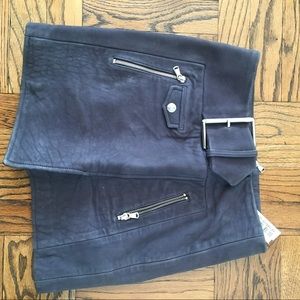 The Kooples Suede Mini Skirt Size XS