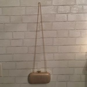 Oval Shimmer Fabric Bag