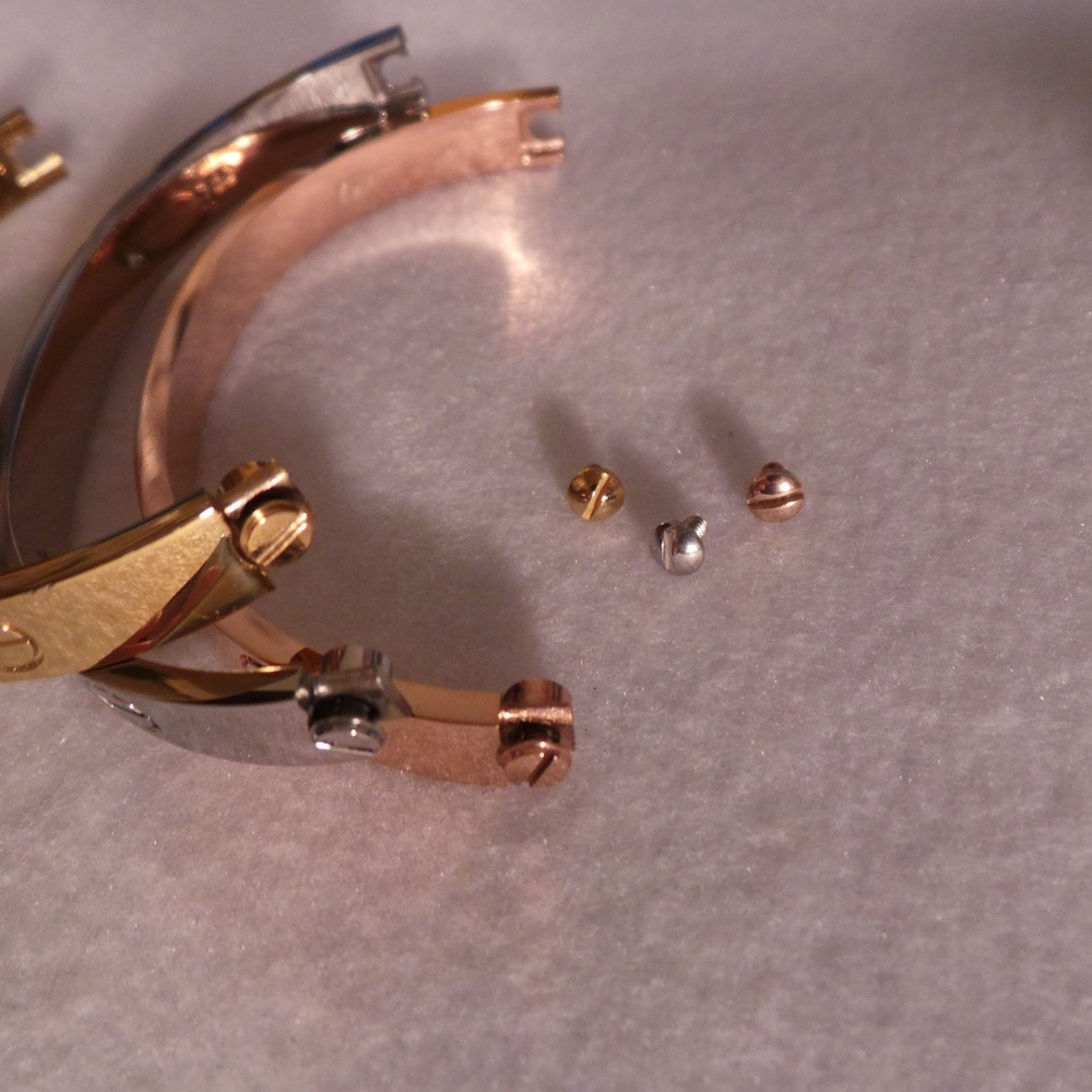 1 Replacement Screw Part for LOVE bangle bracelet