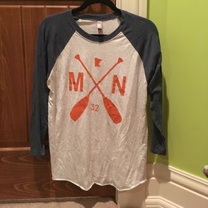 Minnesota Baseball Tee