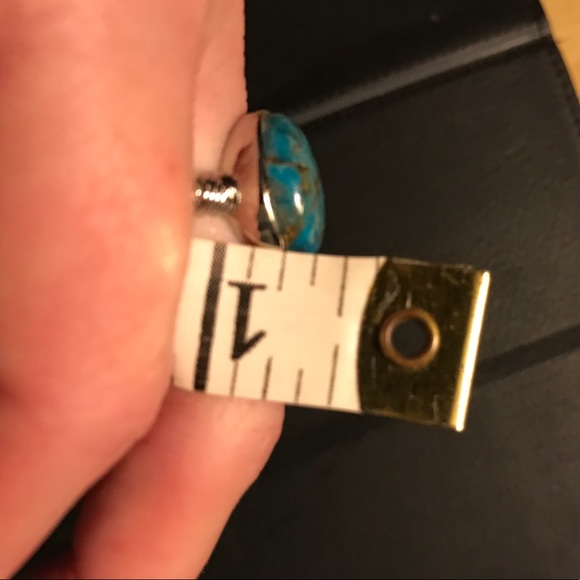 Madagascar Turquoise in Stainless Steel Sz7 - Picture 6 of 7