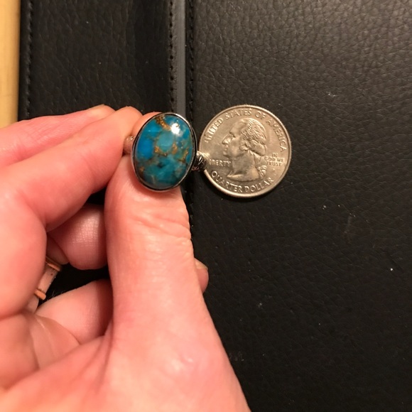 Madagascar Turquoise in Stainless Steel Sz7 - Picture 7 of 7