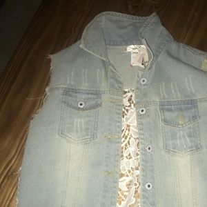 Denim vest