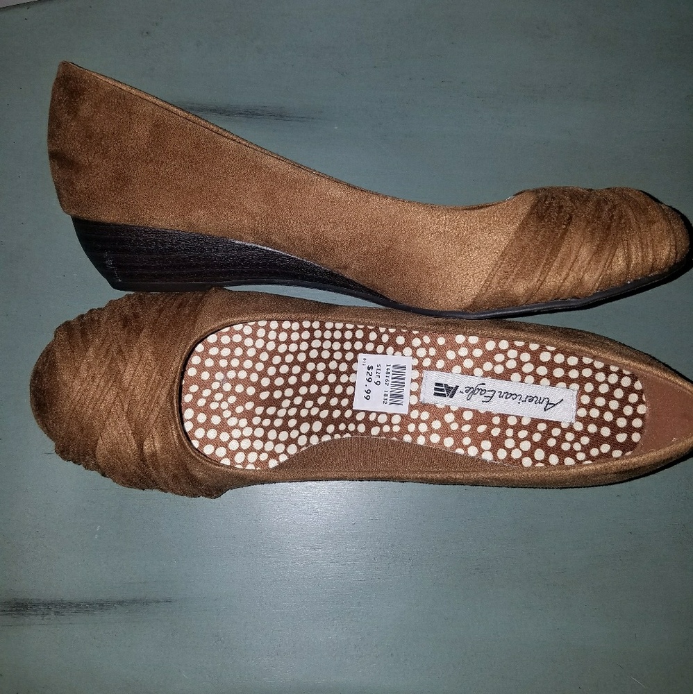 Brown American Eagle Shoes