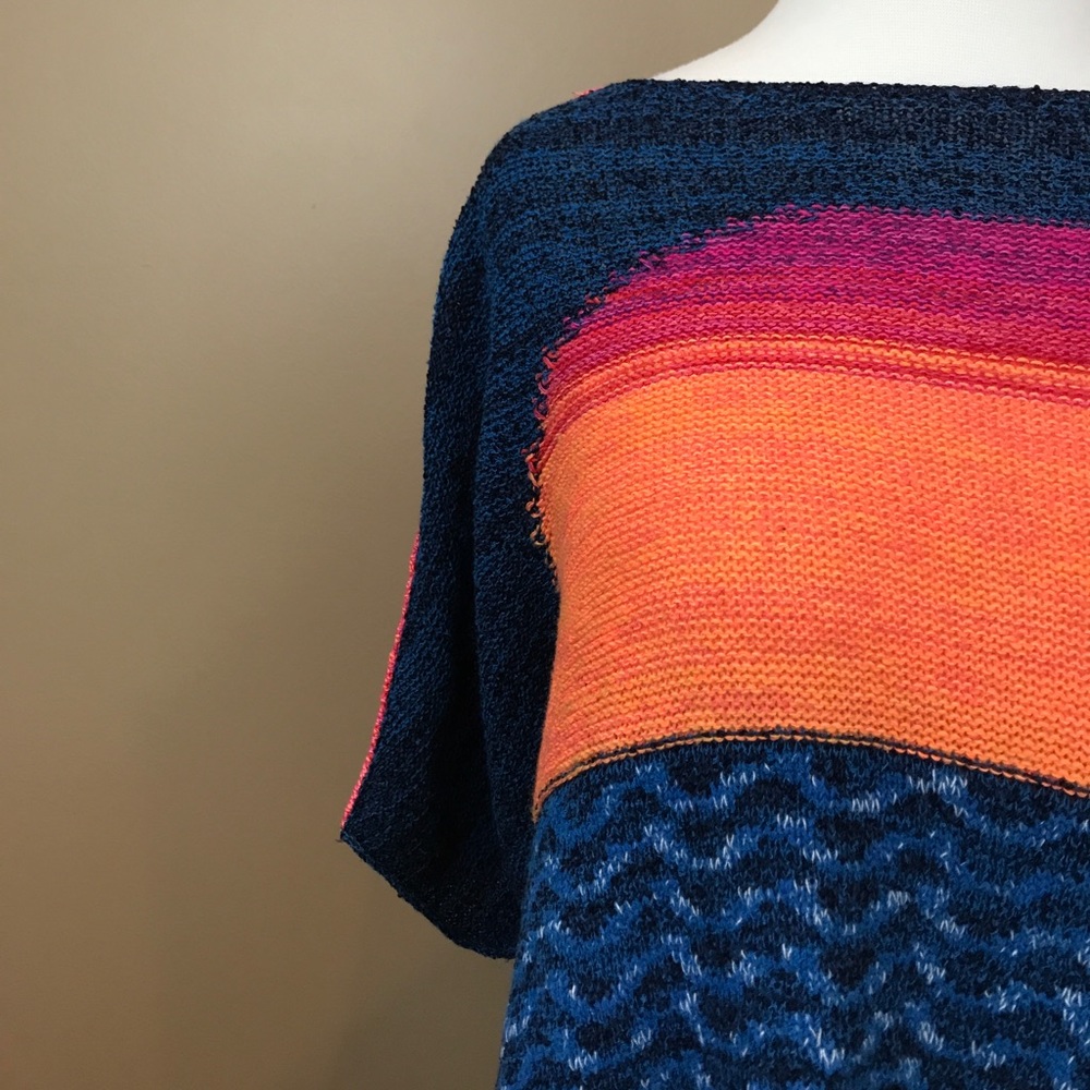 • Free People • Sunset Fringe Sweater M L - Picture 5 of 6