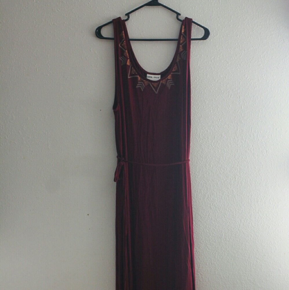 Ava & Viv maxi dress 1x
