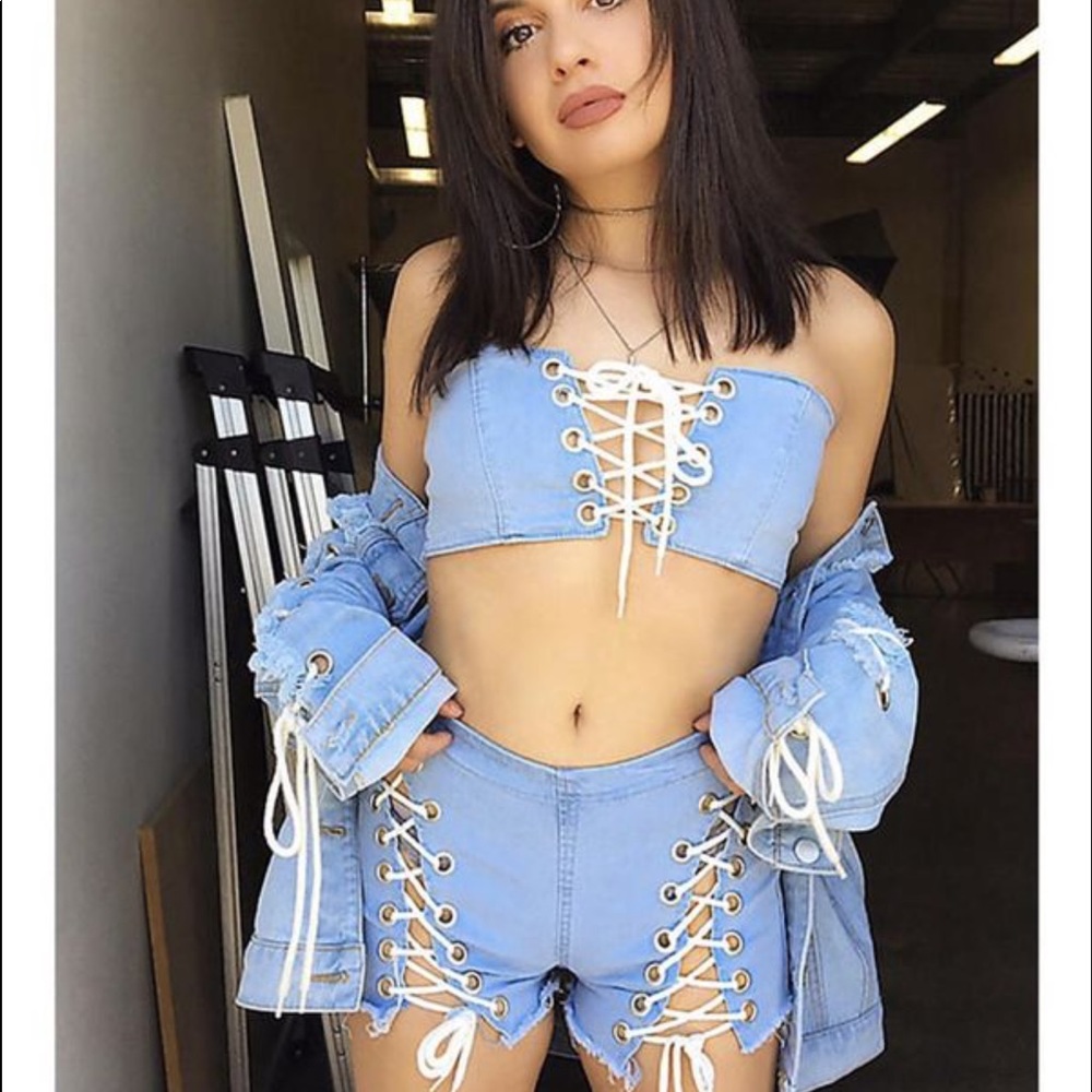 Love culture denim set