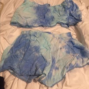 Tobi tie dye two piece