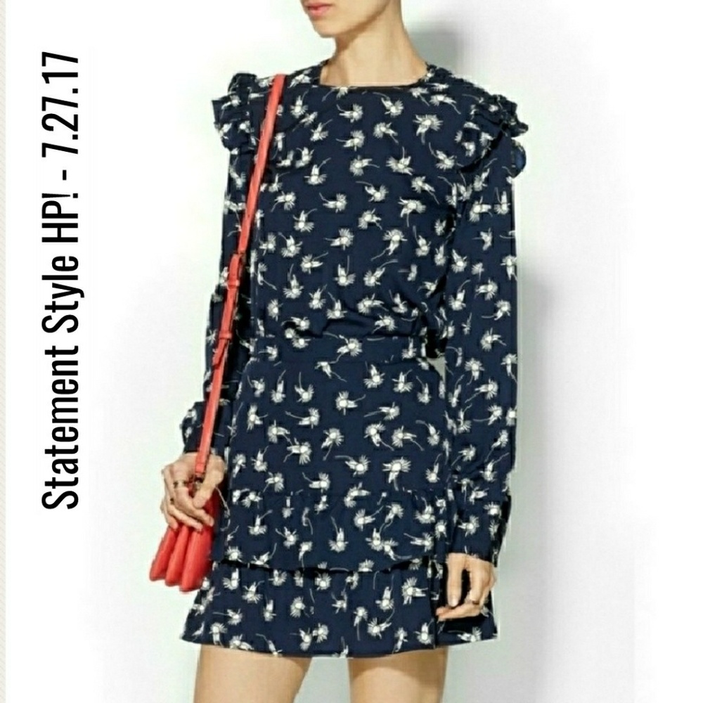 70% OFF! NWOT Porridge ruffle blouse skirt set, S