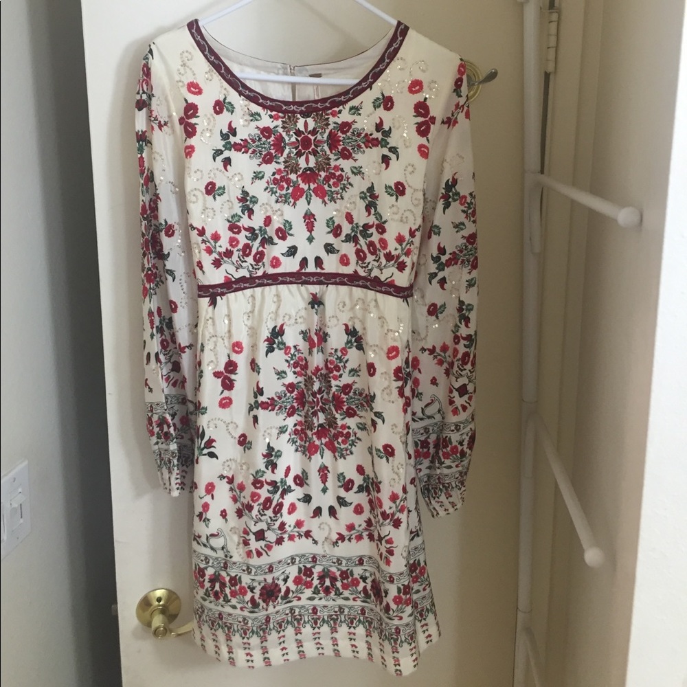 FREE PEOPLE embellished sun dress