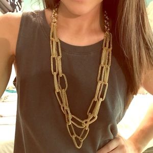 Gold Chain Link Necklace