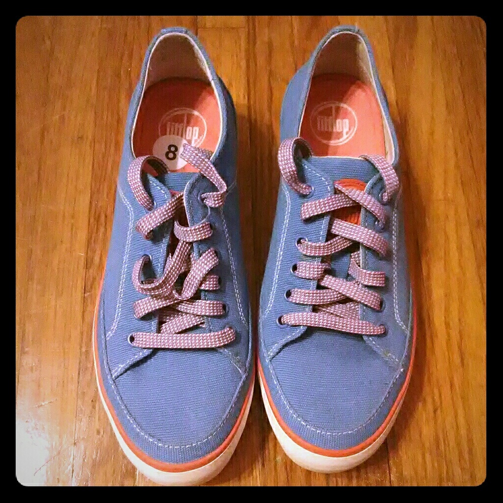 FitFlop Denim Blue Sneakers