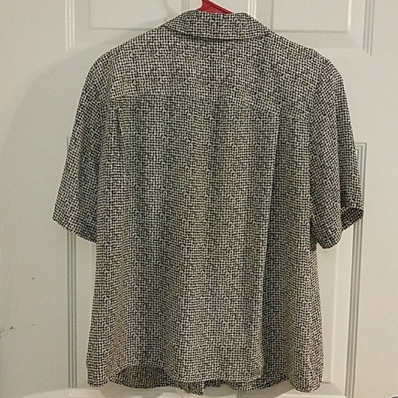 Vintage short sleeve professional blouse - Picture 2 of 2