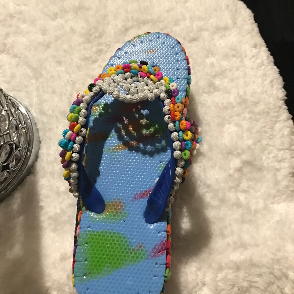 Handmade African Print Slippers