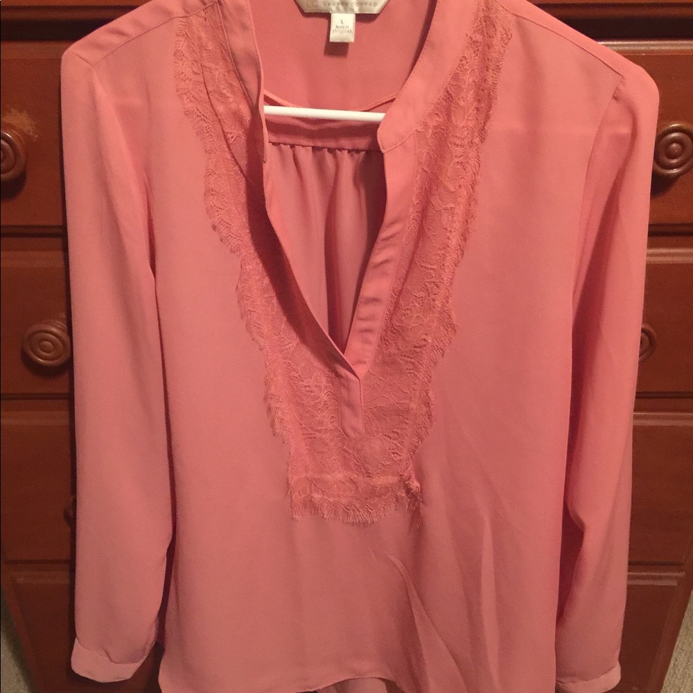 Lauren Conrad silky top