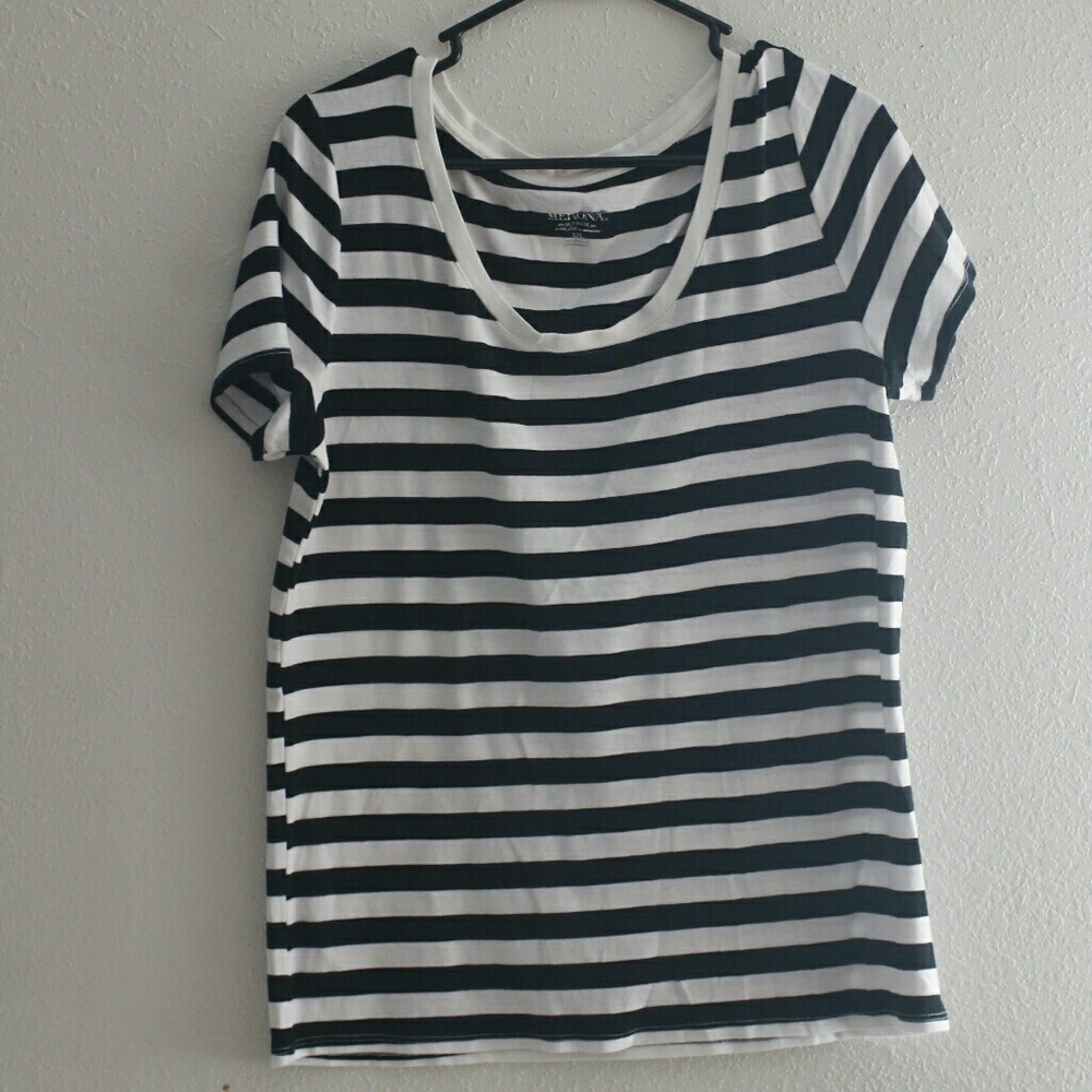 Merona XXL striped tshirt