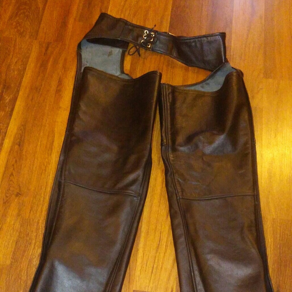 Leather chaps