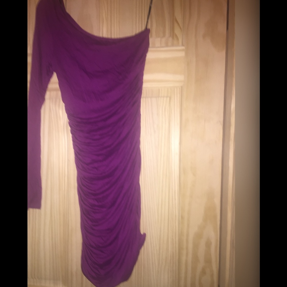 One Shoulder Dress - Picture 2 of 4