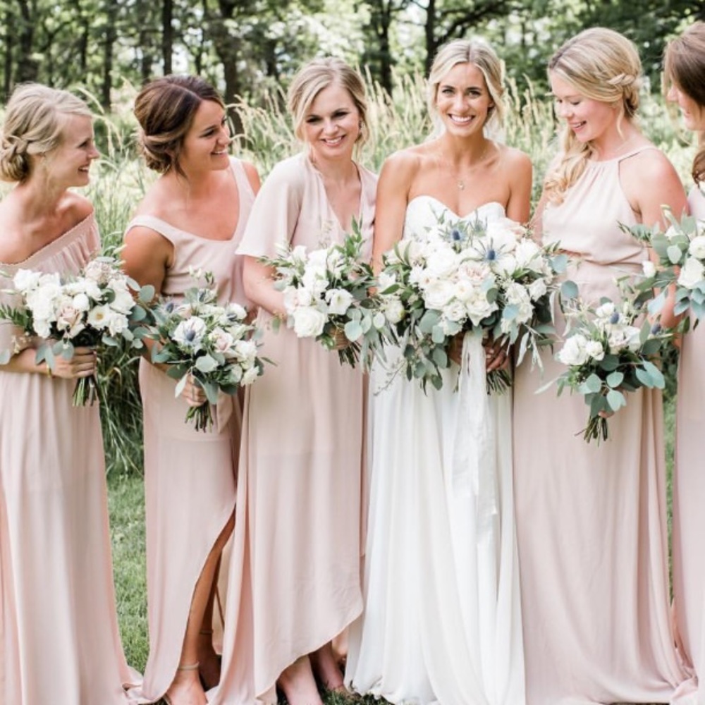 Show Me Your Mumu, Sophia Wrap, Dusty Blush, SMALL