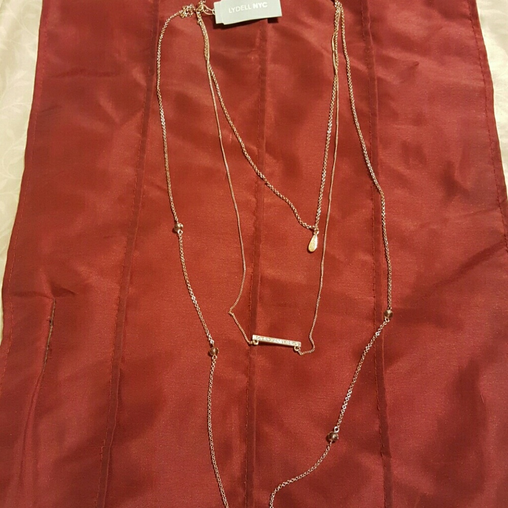 3 layer necklace brand new