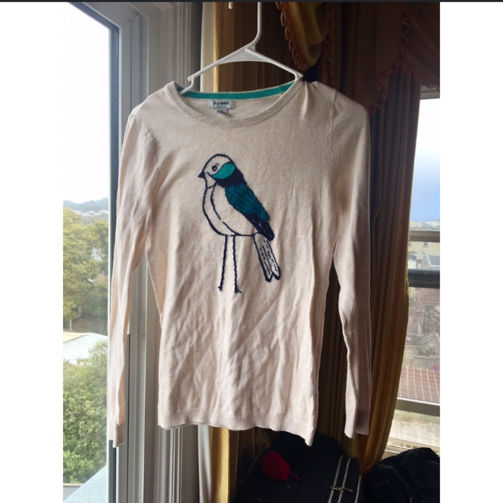 Blue bird shirt from old navy